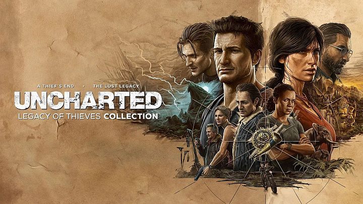 Uncharted: Kolekcja Dziedzictwo Złodziei to tytuł zestawu wydanego w 2022 roku, w skład którego wchodzą dwie gry - Uncharted 4 Kres Złodzieja: Kolekcja Dziedzictwo Złodziei - Uncharted 4: Kres Złodzieja - poradnik do gry
