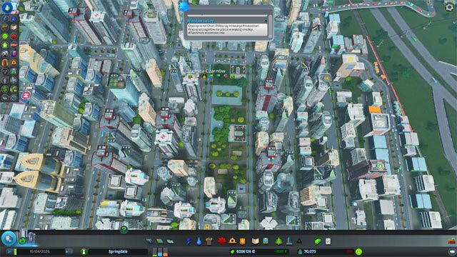 Parki, place zabaw i skwery podnoszą wartość ziemi wokół nich oraz zapewniają ludziom rekreację - Cities Skylines: Usługi opcjonalne - Cities: Skylines - poradnik do gry