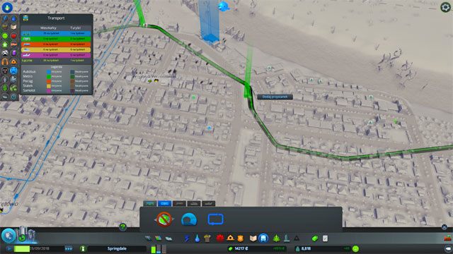 Komunikacja miejsca także jest pojmowana jako usługa i pomaga w podniesieniu poziomu budowli oraz w rozładowaniu korków - Cities Skylines: Usługi opcjonalne - Cities: Skylines - poradnik do gry