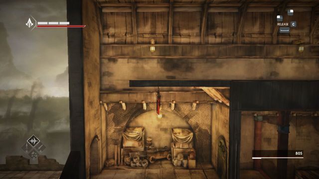 Wyjdź ze stogu siana, zabierz amunicję poniżej i wejdź do drugiej strażnicy - Sekwencja 11 - Zdrada (The Betrayal) - Assassins Creed Chronicles: China - poradnik do gry