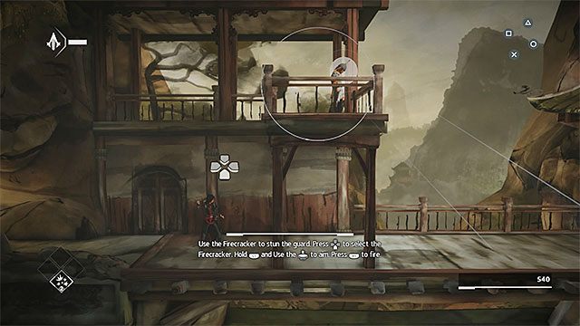 Wyrusz w lewo i przeskakuj nad kolejnymi przepaściami - Sekwencja 1 - Ucieczka (The Escape) - Assassins Creed Chronicles: China - poradnik do gry