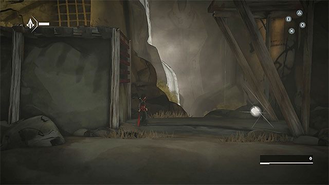 FRAGMENT 1/6 - Pierwszy fragment odnajdziesz w początkowej części etapu, niedługo po minięciu klatki z psem - Fragmenty danych w sekwencji 1 - Ucieczka - Fragmenty danych Animusa - Assassins Creed Chronicles: China - poradnik do gry