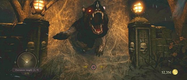 Wielki czarny wilk lub ogromny pająk wyskakujący z ciemności potrafi nieźle przestraszyć - Mortal Kombat X: Krypta - Tryb gry - Mortal Kombat X - poradnik do gry