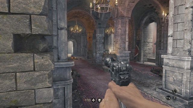 Po dostaniu się do środka wyeliminuj wszystkich przeciwników - Rozdział 2 - Doki | Opis przejścia Wolfenstein The Old Blood - Wolfenstein: The Old Blood - poradnik do gry
