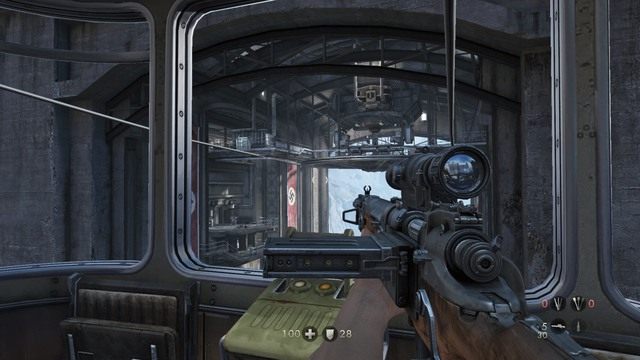 Po dotarciu na miejsce zabij wszystkich w oddali używając snajperki - Rozdział 4 - Ucieczka! | Opis przejścia Wolfenstein The Old Blood - Wolfenstein: The Old Blood - poradnik do gry
