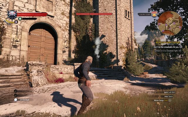 Bitwa na śnieżki - szybciej wygrasz niż dasz się pokonać - Wiedźmin 3 Dziki Gon: Krajobraz po bitwie (Blood on the Battlefield) - solucja - Wiedźmin 3 Dziki Gon - poradnik do gry