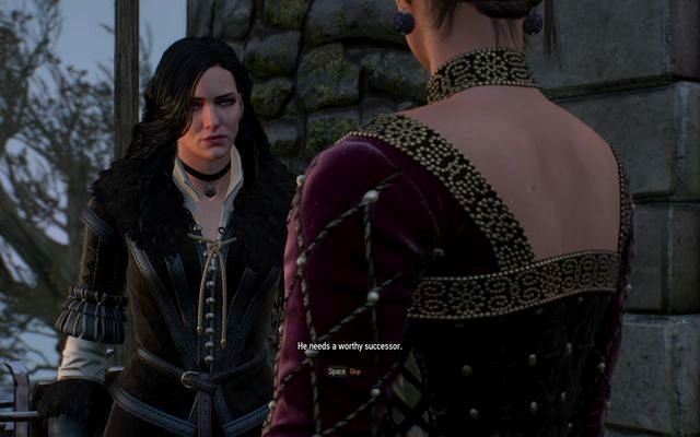Spotkaj się z Yennefer przed bramą zamkową - Wiedźmin 3 Dziki Gon: Umarł król, niech żyje król (The King is Dead - Long Live The King) | Kaer Trolde - Wiedźmin 3 Dziki Gon - poradnik do gry