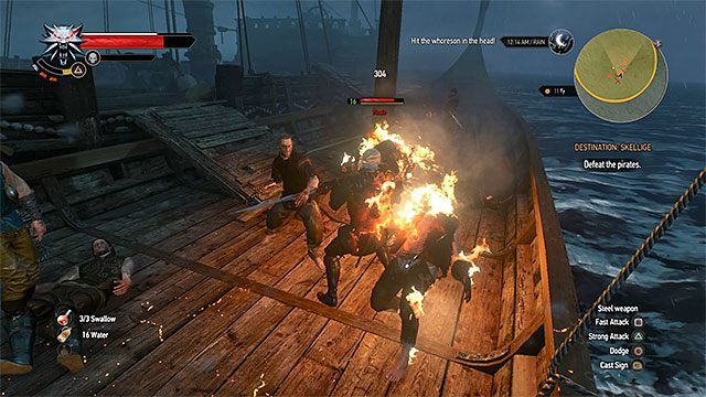 Z piratami musisz powalczyć tylko podczas pierwszej podróży do Skellige - Wiedźmin 3 Dziki Gon: Jak odblokować Wyspy Skellige? - Wiedźmin 3 Dziki Gon - poradnik do gry