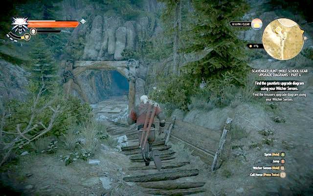 Wejście do kopalni - Wiedźmin 3 Dziki Gon: Rynsztunek Szkoły Wilka - Wyśmienity (DLC) - Wiedźmin 3 Dziki Gon - poradnik do gry