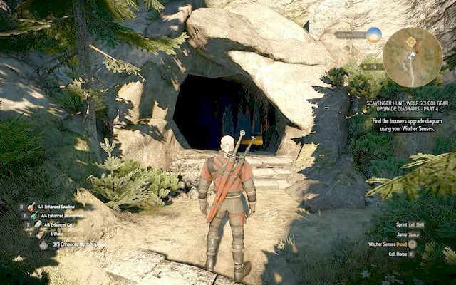 Wejście do laboratorium - Wiedźmin 3 Dziki Gon: Rynsztunek Szkoły Wilka - Wyśmienity (DLC) - Wiedźmin 3 Dziki Gon - poradnik do gry