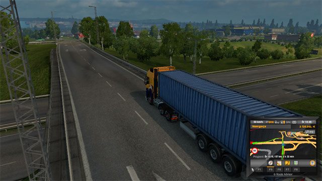 Autostrada rozdziela miasto na pół - Dania | Miasta w Euro Truck Simulator 2 Skandynawia - Euro Truck Simulator 2: Skandynawia - poradnik do gry