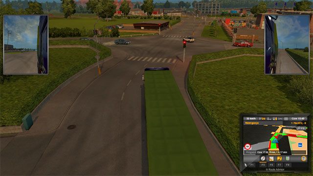 Chociaż w mieście niewiele jest do odwiedzenia jest ono dość rozległe - Szwecja (2) | Miasta w Euro Truck Simulator 2 Skandynawia - Euro Truck Simulator 2: Skandynawia - poradnik do gry