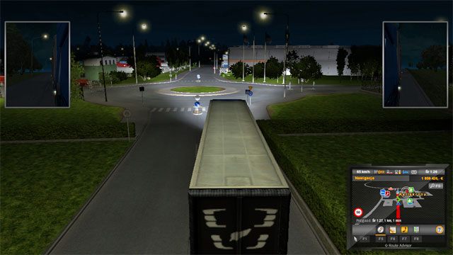 Są tu same wąskie drogi, a na skrzyżowaniach mało sygnalizacji świetlnych - Szwecja (1) | Miasta w Euro Truck Simulator 2 Skandynawia - Euro Truck Simulator 2: Skandynawia - poradnik do gry