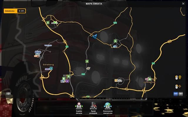 12 - Ukryte drogi i obwodnice | Charakterystyka dróg państw w ETS 2 Skandynawia - Euro Truck Simulator 2: Skandynawia - poradnik do gry