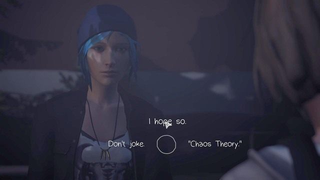 Po przejściu do kolejnego rozdziału czeka cię krótka rozmowa z Chloe - Life is Strange: Chaos Theory, Rozdział 2 - solucja, opis przejścia - Life is Strange - poradnik do gry