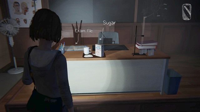 Drugą rzecz czyli cukier znajdziesz w pracowni chemicznej - Life is Strange: Chaos Theory, Rozdział 2 - solucja, opis przejścia - Life is Strange - poradnik do gry
