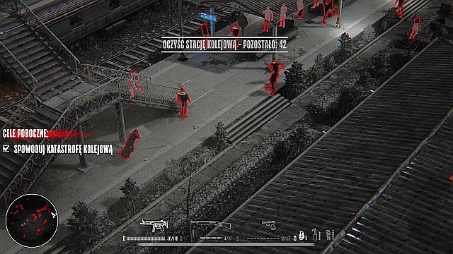 Nie strzelaj do ludzi, jeśli nie musisz - warto przygotować się na nadejście policji i wojska. - Misja 4 - Stacja Kolejowa | Opis przejścia Hatred - Hatred - poradnik do gry