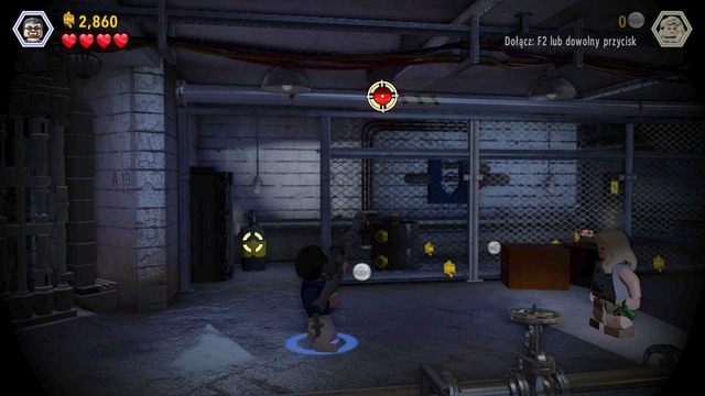Trzeci z nich znajdziesz obok ogrodzenia z kluczem - Przywracanie zasilania | Jurassic Park - sekrety (misje) - LEGO Jurassic World - poradnik gry