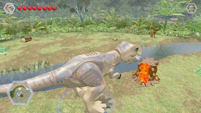 Napraw generator dinozaurów i stwórz tyranozaura - Terytorium Triceratopsa | Jurassic Park - sekrety - LEGO Jurassic World - poradnik gry