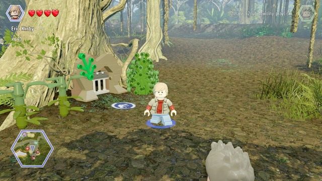 Trzeci przedmiot będzie dobrze ukryty - Terytorium Ankylozaura | Jurassic Park III - sekrety - LEGO Jurassic World - poradnik gry