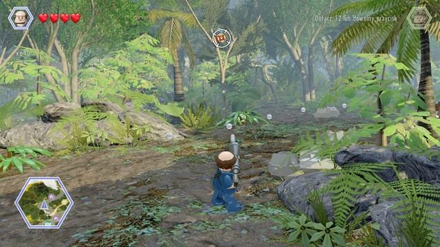 Drugie jajo znajduje się na drzewie - Wrak | Jurassic Park III - sekrety - LEGO Jurassic World - poradnik gry