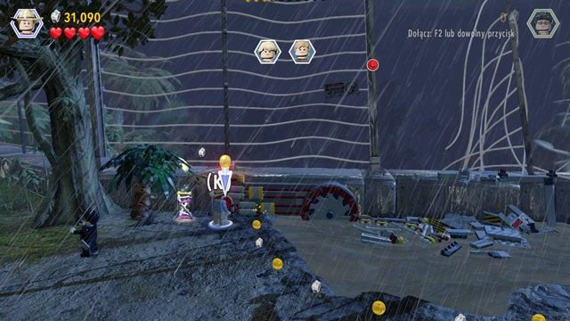 Po małej scence przerywnikowej, twoim zadaniem będzie uratowanie pozostałych członków wyprawy - Utrata mocy | Jurasic Park - opis przejścia - LEGO Jurassic World - poradnik gry