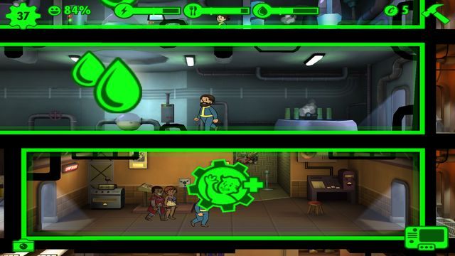 Radio pozwala na wezwanie dorosłego mieszkańca, który przybiegnie pod drzwi wejściowe Krypty. - Mieszkańcy | Podstawy rozgrywki w Fallout Shelter - Fallout Shelter - poradnik do gry
