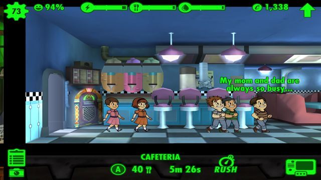Gromada dzieci pozwoli na szybkie rozwinięcie się populacji Krypty, pamiętaj tylko o odpowiednim zapasie surowców. - Mieszkańcy | Podstawy rozgrywki w Fallout Shelter - Fallout Shelter - poradnik do gry