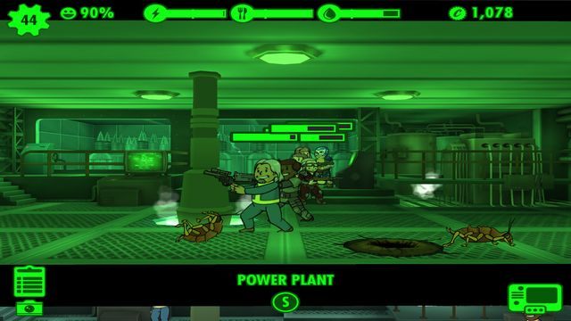 Nie lekceważ karaluchów - gdy tylko to możliwe wysyłaj przeciwko nim dobrze uzbrojonych mieszkańców. - Katastrofy | Podstawy rozgrywki w Fallout Shelter - Fallout Shelter - poradnik do gry
