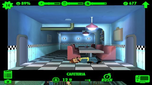 Martwego mieszkańca można, za opłatą, szybko przywrócić do życia. - Katastrofy | Podstawy rozgrywki w Fallout Shelter - Fallout Shelter - poradnik do gry