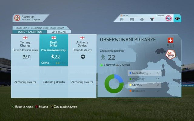 W FIF-ie 16 po raz kolejny mamy do czynienia z tzw - Panel transferów | Kariera menedżerska w FIFA 16 - FIFA 16 - poradnik do gry
