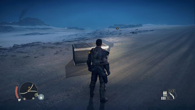 Cenne skrzynki znajdziesz jeszcze w chwilę po skończonej burzy. - Burza w Mad Max | Informacje o świecie - Mad Max - poradnik do gry