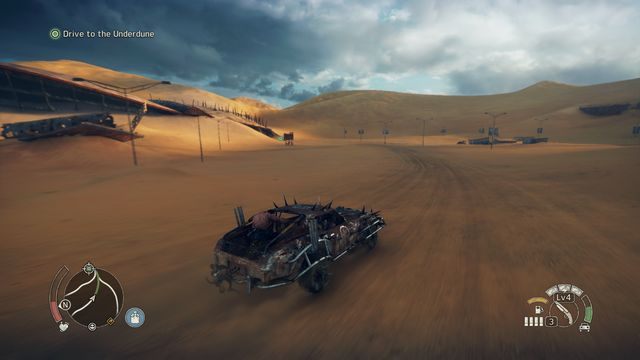 Wjedź pod ziemię we wskazanym miejscu. - Taniec ze śmiercią | Opis przejścia Mad Max - Mad Max - poradnik do gry