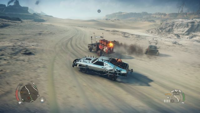 Nieosłonięte ciężarówki stanowią łatwy cel. - W drobny mak | Misje na Pustkowiach Mad Max - Mad Max - poradnik do gry