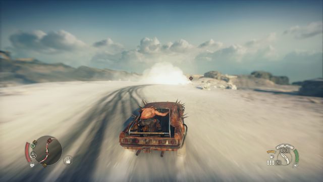 Chmura wskaże Ci aktualne położenie konwoju. - Konwoje w Mad Max | Aktywności - Mad Max - poradnik do gry