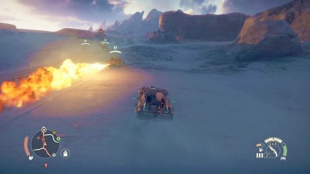 Obstawa może posiadać szereg ulepszeń, które utrudnią dostęp do pojazdu lidera. - Konwoje w Mad Max | Aktywności - Mad Max - poradnik do gry