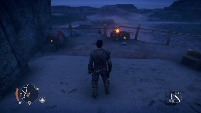 #7 - obóz Gawronie Gniazdo (Spieczona Ziemia) - Strzępki historii - Terytorium, którym włada Krwistobrody | Przedmioty kolekcjonerskie - Mad Max - poradnik do gry