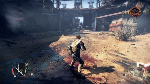 W trybie furii ataki Maxa zadają większe obrażenia, łatwiej też o ogłuszenie przeciwnika. - Na piechotę | Walka w Mad Max - Mad Max - poradnik do gry