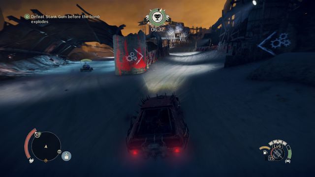 Wybierz skrót, aby podnieść poziom wytrzymałości pojazdu Magnum Opus. - Nieśmiertelny wróg | Opis przejścia Mad Max - Mad Max - poradnik do gry