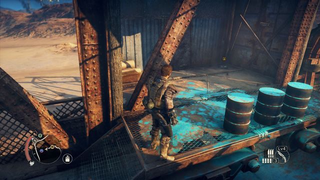 #5 - obóz Most Grobów (Szwy) - Strzępki historii - Terytorium, którym włada Spojówka | Przedmioty kolekcjonerskie - Mad Max - poradnik do gry