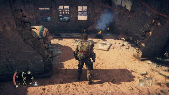 #12 - jedno z Miejsc poszukiwań (punkt 1 - Strzępki historii - Terytorium, którym włada Spojówka | Przedmioty kolekcjonerskie - Mad Max - poradnik do gry