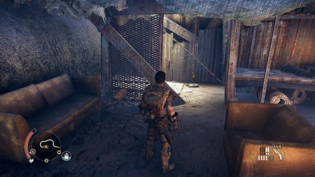 #4 - jedno z Miejsc poszukiwań (punkt 1 - Strzępki historii - Terytorium, którym włada Smażyciel | Przedmioty kolekcjonerskie - Mad Max - poradnik do gry