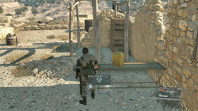 Dokładna eksploracja okolicy pozwoli ci zdobyć np. rzadkie surowce albo wartościowe diamenty - Dodatkowe aktywności na mapie | Eksploracja świata gry w MGS V The Phantom Pain - Metal Gear Solid V: The Phantom Pain - poradnik do gry