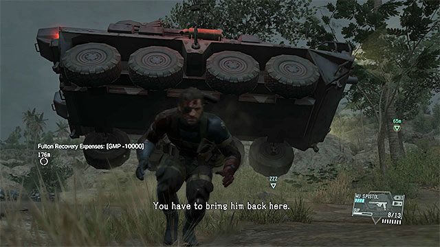 Wóz APC najlepiej byłoby fultonować - Ekstrakcja Code Talkera | Misja 28 - Code Talker | Solucja Metal Gear Solid V - Metal Gear Solid V: The Phantom Pain - poradnik do gry