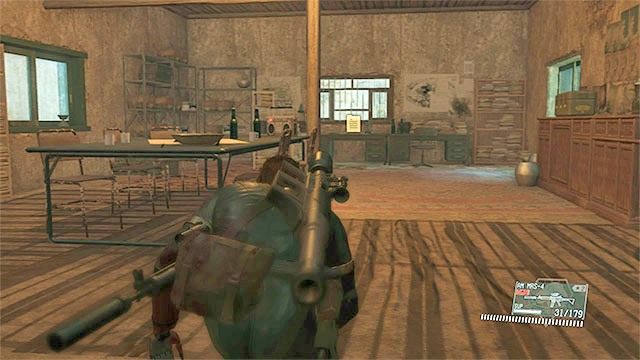 Miejsce odnalezienia planów - Zabezpieczenie planów rozmieszczenia | Misja 8 - Occupation Forces - Metal Gear Solid V: The Phantom Pain - poradnik do gry