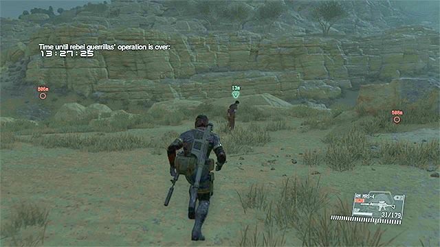 Sprawdź obszar wokół południowego lądowiska - Ekstrakcja jeńcow oraz członków wrogiego patrolu | Misja 9 - Backup, Back Down - Metal Gear Solid V: The Phantom Pain - poradnik do gry