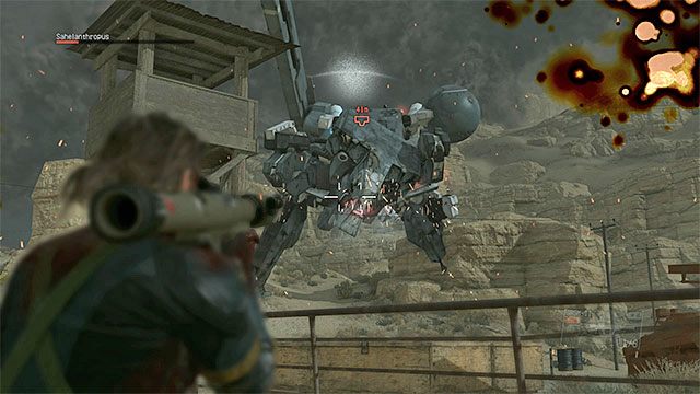 Atakuj ogłuszonego Sahelanthropusa - Druga faza pojedynku z Sahelanthropusem | Jak pokonać Sahelanthropusa (finałowy boss rozdziału 1)? - Metal Gear Solid V: The Phantom Pain - poradnik do gry