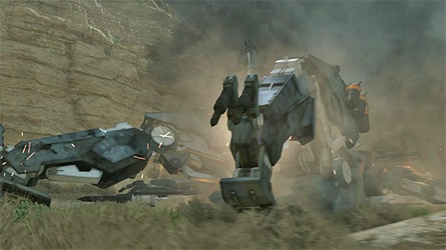 Pokonanie bossa zakończy misję - Druga faza pojedynku z Sahelanthropusem | Jak pokonać Sahelanthropusa (finałowy boss rozdziału 1)? - Metal Gear Solid V: The Phantom Pain - poradnik do gry