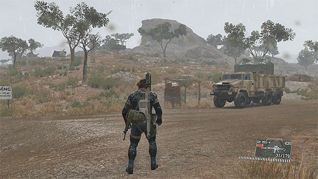 Miejsce odnalezienia ciężarówki - Pozostałe opcjonalne cele w misji Footprints of Phantoms | Misja 15 - Footprints of Phantoms - Metal Gear Solid V: The Phantom Pain - poradnik do gry