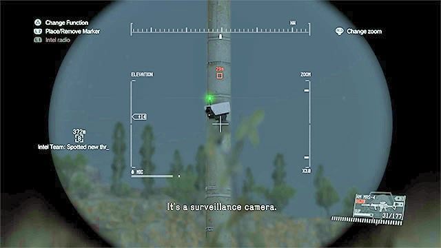 Trzymaj się z dala od kamer i nie niszcz ich - Dotarcie do głównego budynku lotniska | Misja 21 - The War Economy - Metal Gear Solid V: The Phantom Pain - poradnik do gry